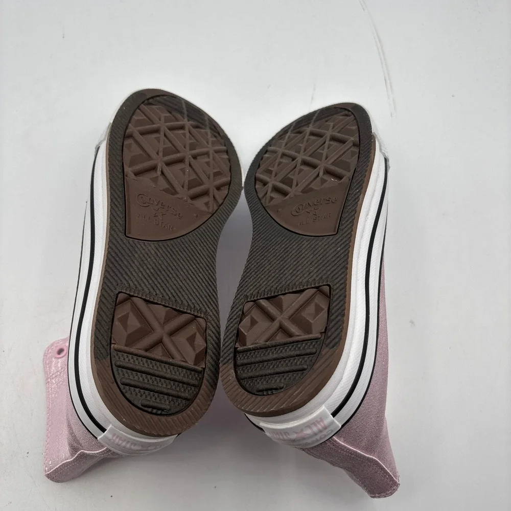Converse CTAS EVA Lift Hi Shoes Kids Size 5 Pink White Platform A17127F